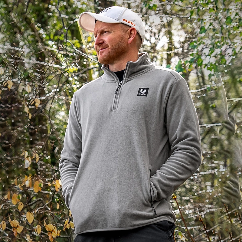 Guru 1/4 Zip Fleece Grey